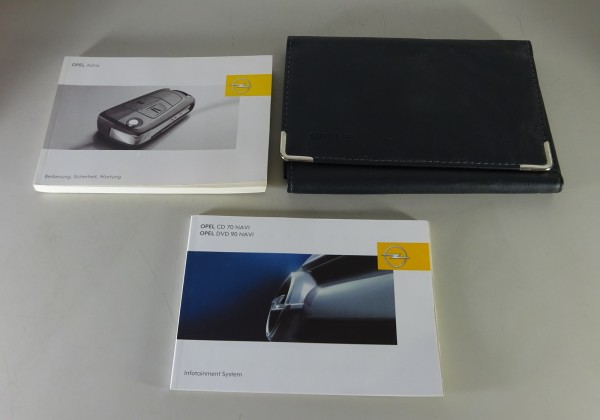 Bordmappe + Betriebsanleitung / Handbuch Opel Astra H von 01/2006