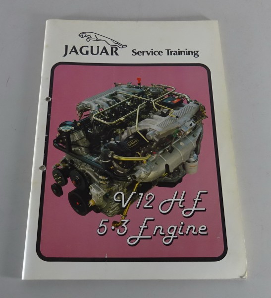 Werkstatthandbuch Jaguar V12 5.3 Liter H.E. Motor XJ-S / XJ 12 Stand 07/1985