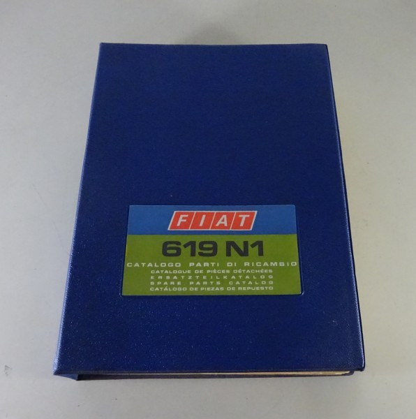 Teilekatalog / Ersatzteilliste Fiat LKW 619 N1 Stand 11/1975