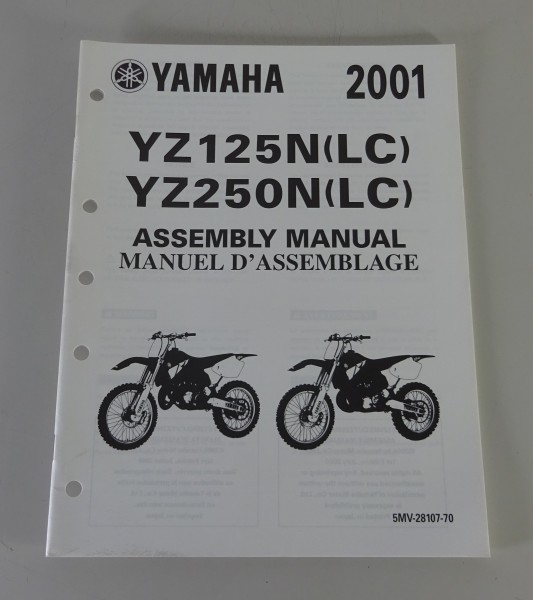 Montageanleitung / Manuel d´Assemblage Yamaha YZ 125 / 250 N (LC) von 2001