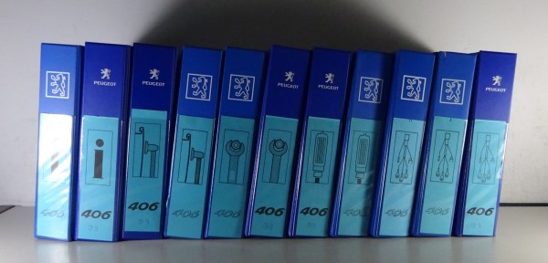 Werkstatthandbuch Peugeot 406 Limousine, Combi / Break, Coupé Stand 1995-2000