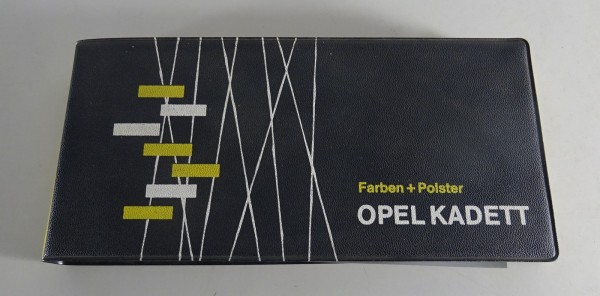 Lack- / Farbmusterkarten Opel Kadett A Baujahr 1962 - 1965