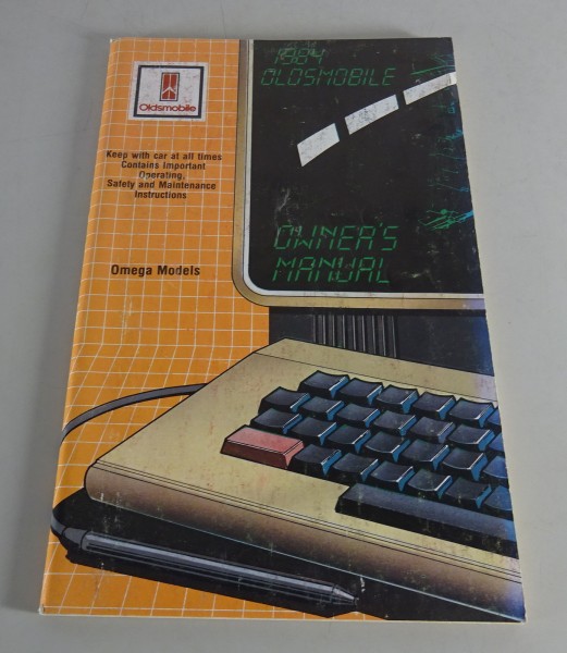 Owner´s Manual / Handbook Oldsmobile Omega Models Stand 1984