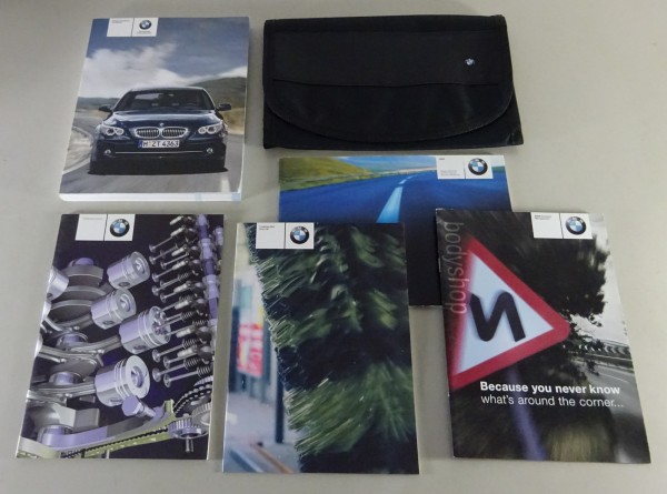 Wallet + Owner's Manual BMW 5-Series E60 / E61 Saloon + Touring from 02/2007