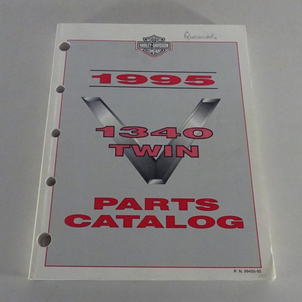 Parts catalog / Spare parts list Harley Davidson 1340 Twin Models 1995 from 1994