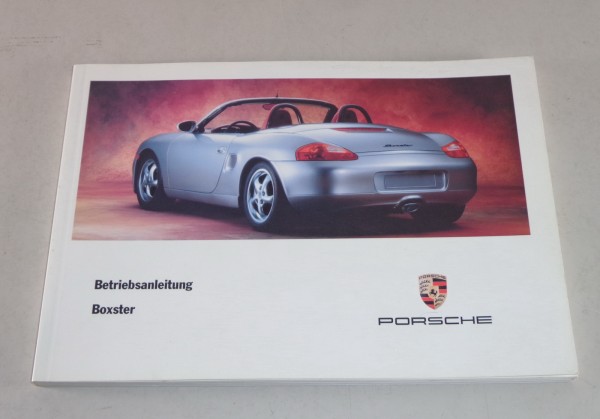Betriebsanleitung Handbuch Porsche Boxster Typ 986 Ausgabe 05/1996
