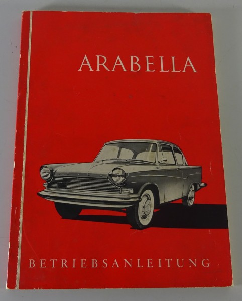 Betriebsanleitung / Handbuch Lloyd Arabella Stand 02/1960