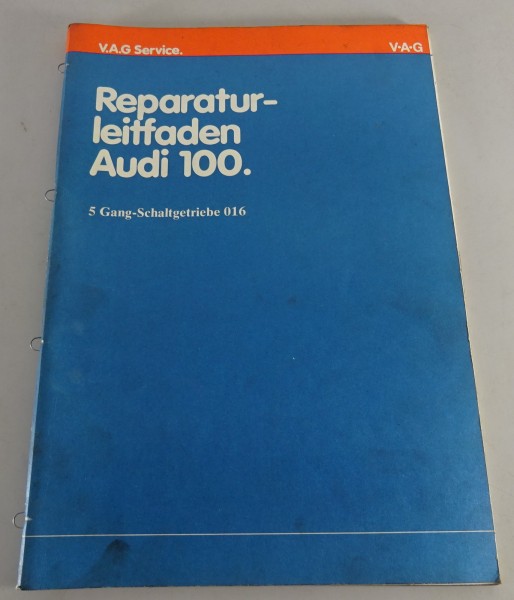 Werkstatthandbuch Audi 100 & 200 C2 Typ 43 Automatikgetriebe 087 & 089 von 1980