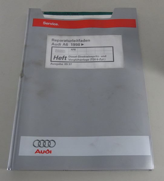 Werkstatthandbuch Audi A6 C4 Diesel-Direkteinspritzer & Vorglühanlage 2,5 TDI