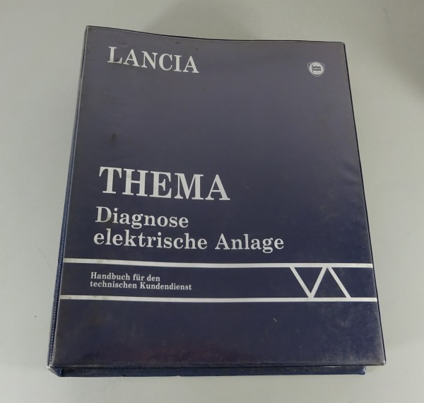 Werkstatthandbuch Diagnose elektrische Anlage Lancia Thema ab Baujahr 1992