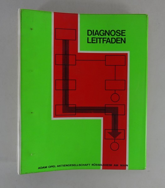 Werkstatthandbuch Diagnose Opel Kadett C, Manta B, Rekord D + E, Ascona B 3/1977