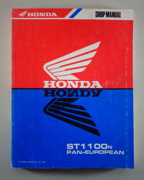 Workshop Manual Honda ST 1100 Pan-European from 1992