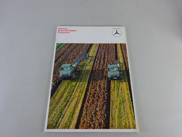 Prospekt / Broschüre Mercedes-Benz Unimog 411 / 421 / 403 / 406 Stand 11/1966
