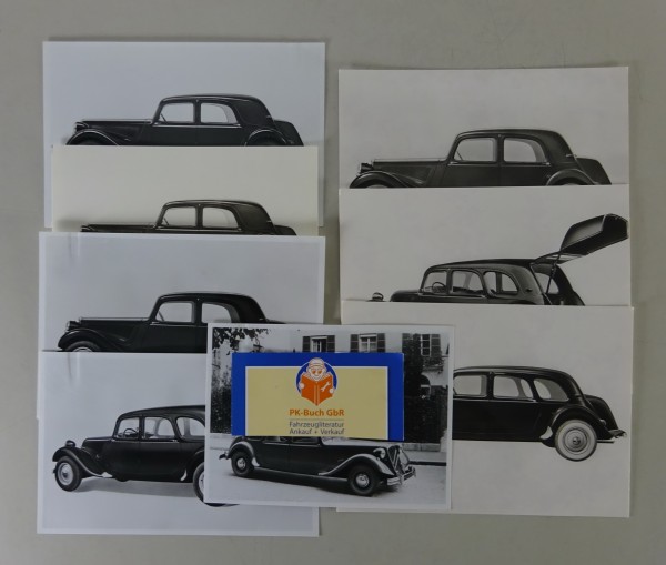 Pressefoto Citroen 11 CV / 15 CV Traction Avant aus dem Hobby Magazin Archiv