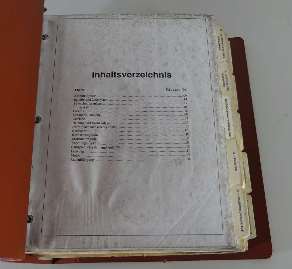 Werkstatthandbuch / Workshop Manual Ford Probe I ab 1989