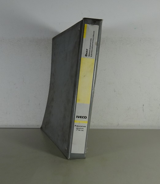 Werkstatthandbuch Reparaturanleitung Elektrische Anlage Iveco Daily Stand 2002