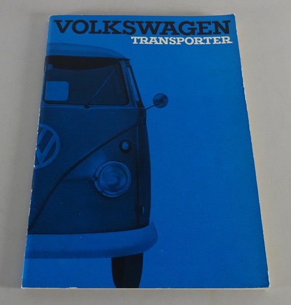 Betriebsanleitung / Handbuch VW Bus / Transporter T1 Stand 02/1963