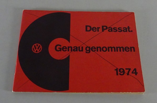 Werkstatthandbuch Inspektion VW Passat B1 Stand 1974