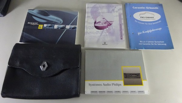 Bordmappe + Betriebsanleitung / Handbuch Renault Laguna II Stand 04/2001
