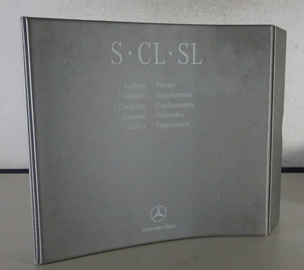 Polstermappe Mercedes Benz S-Klasse W220 / CL 203 / SL R129 Stand 06/2001