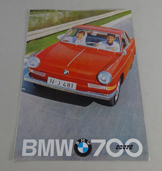 Prospekt / Broschüre BMW 700 Coupé Stand 06/1961