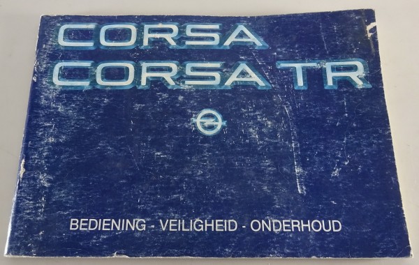 Betriebsanleitung / Handleiding Opel Corsa A / Corsa A TR Stand 12/1983