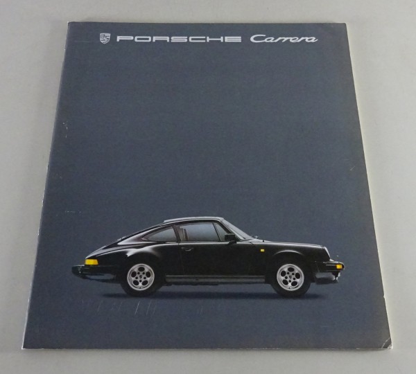 Prospekt / Broschüre Porsche 911 Carrera 3,2 + 930 Turbo 3,3 Liter von 07/1984