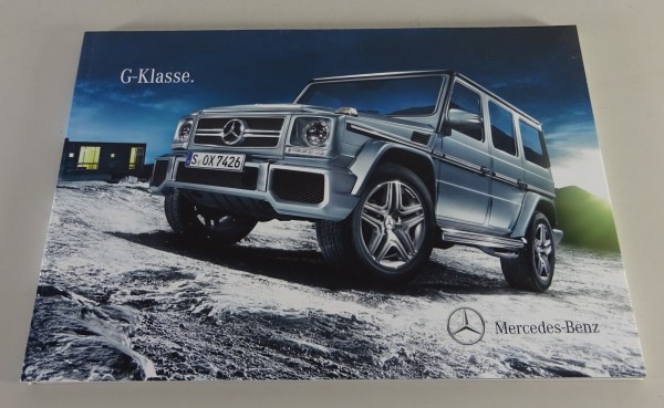 Prospekt Mercedes-Benz G-Klasse W 463 G 350 / 500 / 63 / 65 AMG v. 06/2013