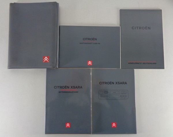 Bordmappe + Betriebsanleitung / Handbuch Citroen Xsara Stand 12/1997