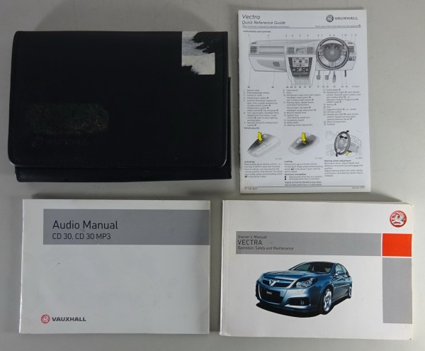 Owner's Manual + Wallet / Handbuch Opel / Vauxhall Vectra C v. 01/2007 | engl.