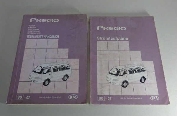 Werkstatthandbuch & Stromlaufpläne Kia Pregio Stand 1998