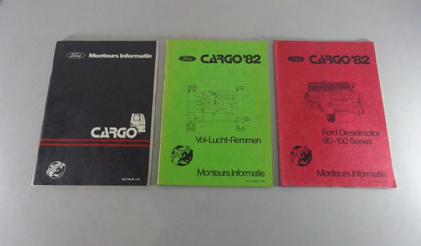 Monteurs Informatie Ford Cargo Vrachtwagen van 1981 / 1982 Nederlands