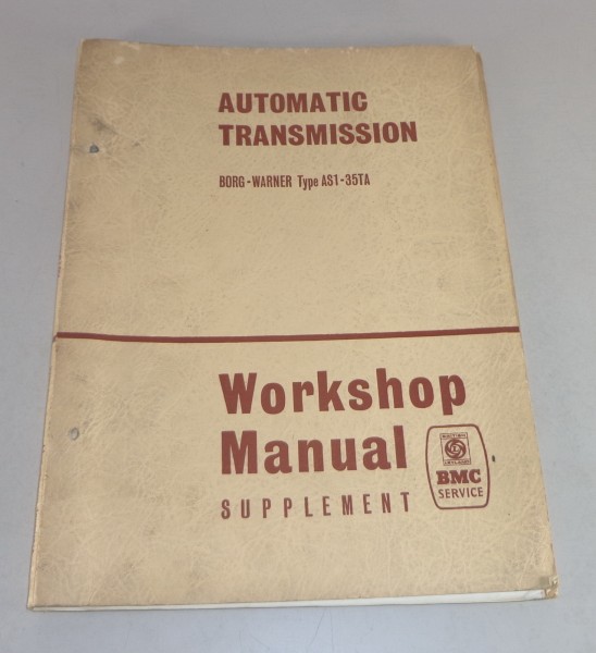 Werkstatthandbuch Austin 1800 + Wolseley 18/85 Automatik Borg Warner Stand 1969