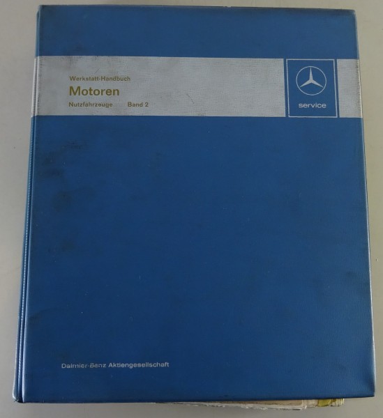 Werkstatthandbuch Mercedes-Benz LKW Motoren OM 314, OM 352, OM 327, OM 360 ´71