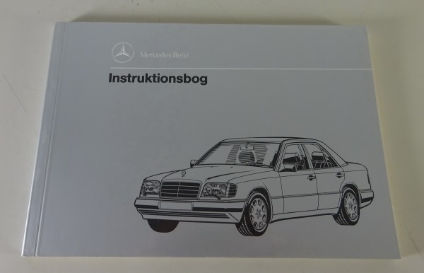 Instruktionsbog Mercedes-Benz W124 Diesel + 4MATIC Stand 02/1993 - Dänisch