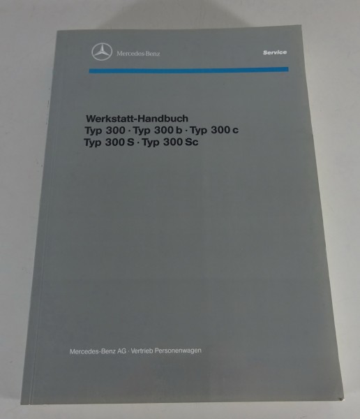 Werkstatthandbuch Mercedes-Benz Adenauer W186 300, b, c / W188 300 S, Sc bis´56