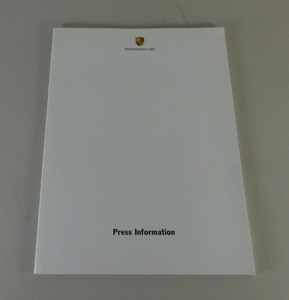 Pressemappe 125er Geburtstag Professor Ferdinand Porsche Stand 8/2000 | Englisch