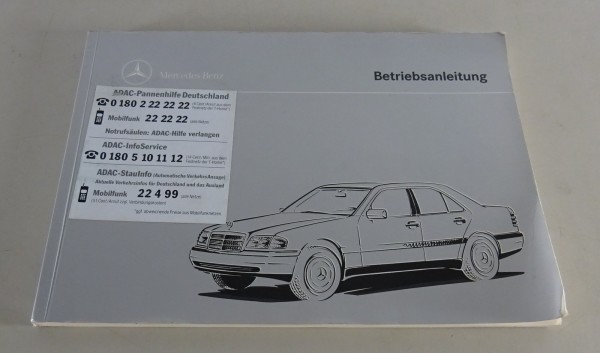 Betriebsanleitung Mercedes Benz C-Klasse W202 C180 / C200 / C 220 D etc. 3/1995