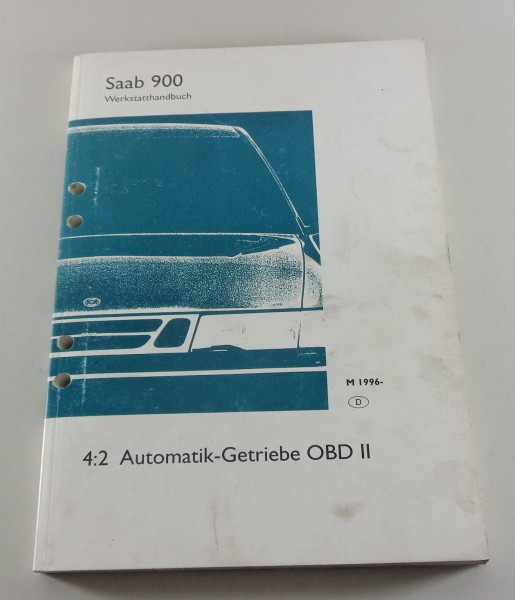 Werkstatthandbuch Saab 900 Automatik Getriebe OBD II Modelljahr ab 1996