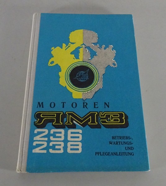 Betriebsanleitung / Handbuch JaMZ-Motoren 236 V6 / 238 V8 für KrAZ Stand 1970er