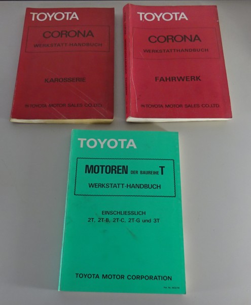 Werkstatthandbuch Toyota Corona RT130, 132, 134 Karosserie / Fahrwerk von 1979