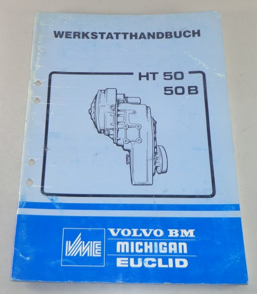 Werkstatthandbuch Volvo BM Getriebe HT 50 / 50 B Stand 11/1989