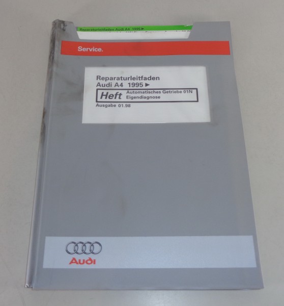 Werkstatthandbuch Audi A4 B5 Automatisches Getriebe 01N Diagnose von 01/1998