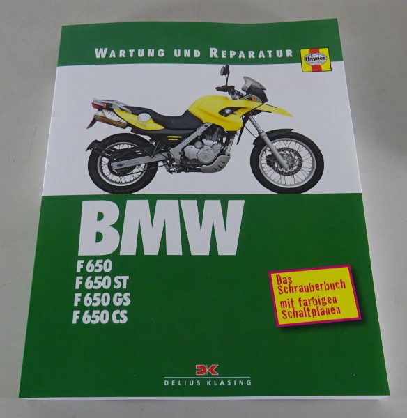 Reparaturanleitung Wartung und Reparatur BMW F 650 / ST / GS / CS 1994 bis 2007