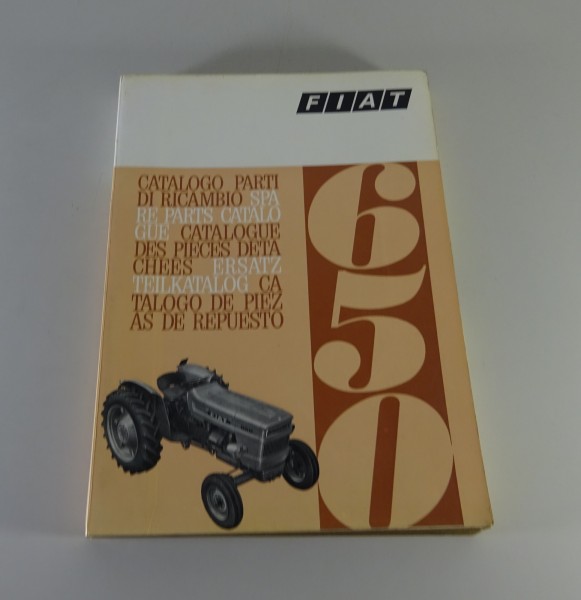 Teilekatalog / Ersatzteilliste Fiat Trattori 650 Stand 05/1969