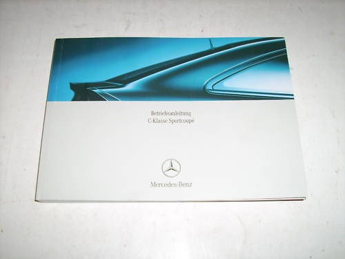Betriebsanleitung Mercedes C-Klasse Sportcoupe 02/2005