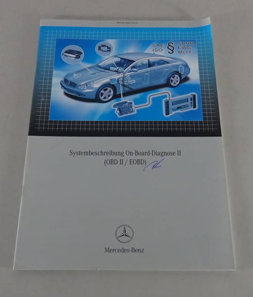 Werkstatthandbuch Einführung Mercedes-Benz Systembeschreibung On-Board Diagnose