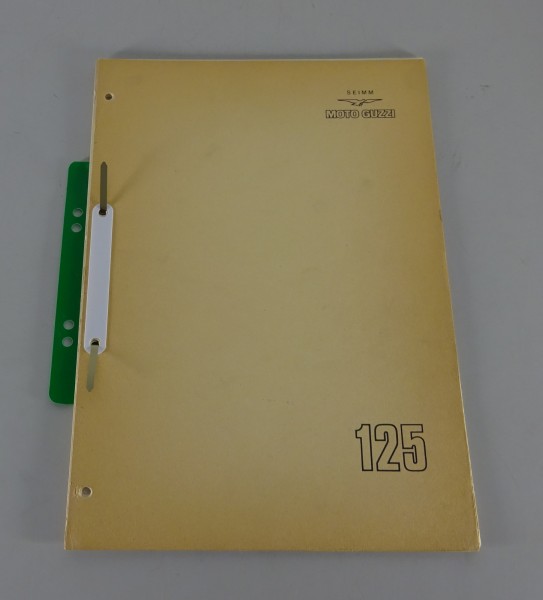 Teilekatalog / Ersatzteilliste Moto Guzzi 125 Stand 08/1975
