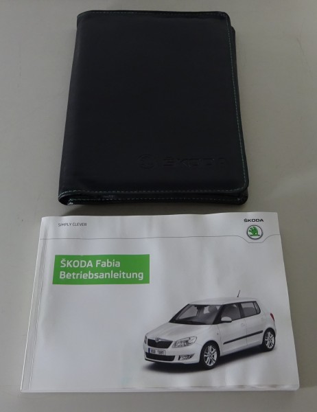 Bordmappe + Betriebsanleitung / Handbuch Skoda Fabia III Typ NJ Stand 11/2013