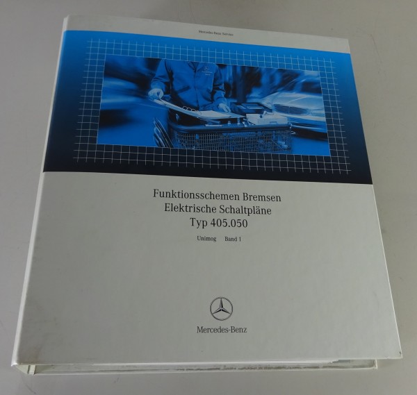 Werkstatthandbuch + Elektr. Schaltpläne Mercedes-Benz Unimog U 20 Typ 405.050